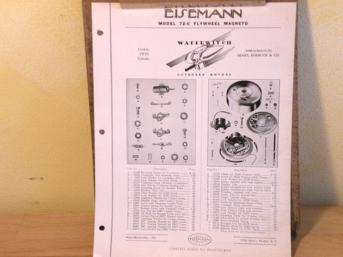 Eisemann magneto model on - eisemann,