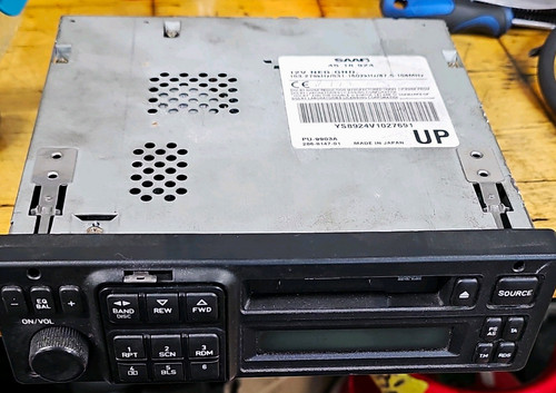 Saab 9000 radio casette player - saab,