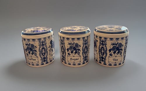 Vintage delft blue pc - blue,