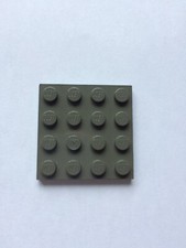 Lego 3031 4 x 4 dark grey plate  4502 4512 4714 4719 7150 7152 10019 10128 used