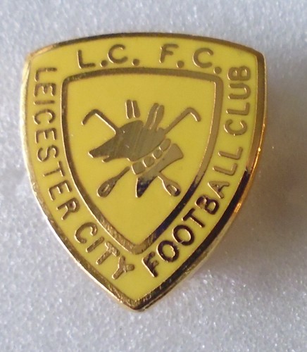 Leicester city enamel football - leicester,