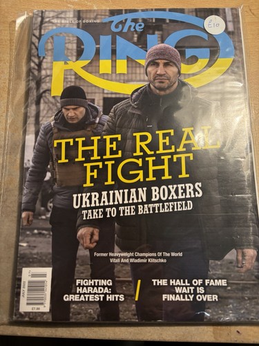 Boxing magazine ring - boxing,