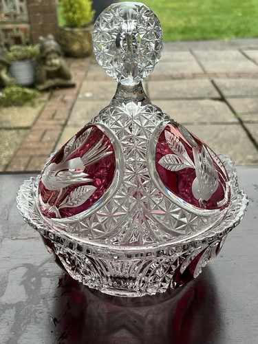 Vintage hofbauer crystal glass - vintage,