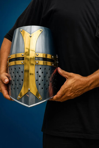 Handcrafted steel knight - steel,
