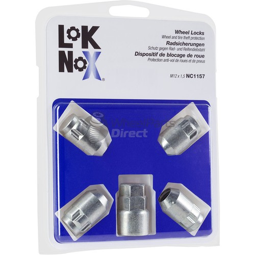 Loknox 12x1 lock - 12x1.5,