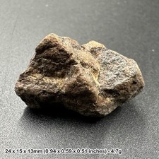 NWA H5 Chondrite Meteorite North Africa Genuine Space Rock with High Iron