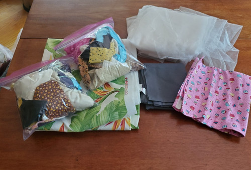 Assorted fabric grab bag - fabric,