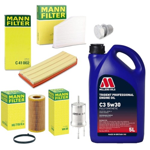 Millers 5w30 mann filter - 5l,