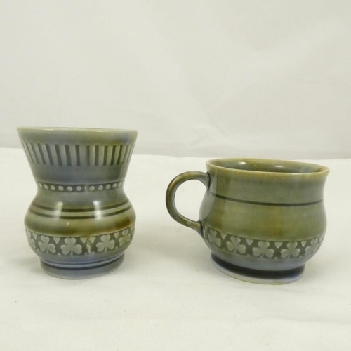 Wade irish porcelain vase - irish,
