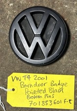 VW T4 CARAVELLE TRANSPORTER REAR TAILGATE BARN DOOR BADGE EMBLEM LOGO VOLKSWAGEN