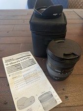 Sigma EX 10-20mm F/4.0-5.6 HSM