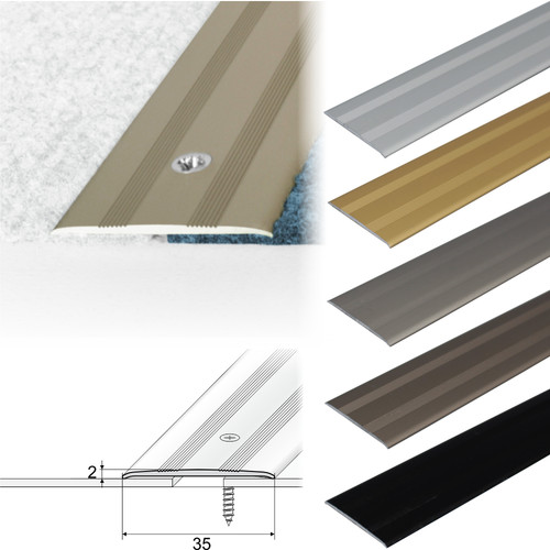 Aluminium door threshold floor - aluminium,