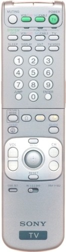 Sony y182 remote - remote, control