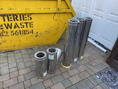 Stainless steal chimney flue - steal,