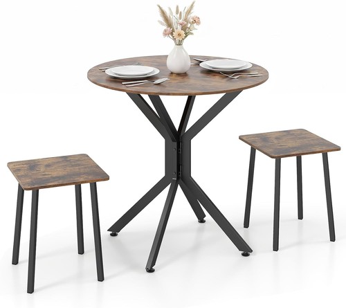 Drop leaf dining table set - dining, 2