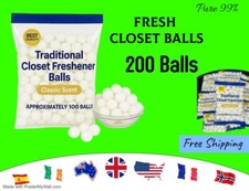200 Balls White Closet