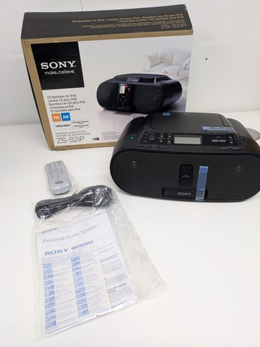 Sony s2ip boombox radio - zs-s2ip,