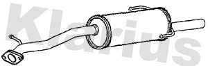 Klarius su106x rear exhaust - klarius,