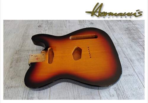 Tele roasted swamp ash body - ash, 3