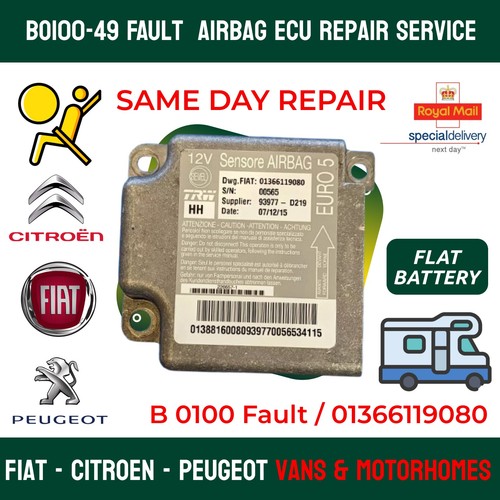Airbag ecu fault - ecu, b0100-49