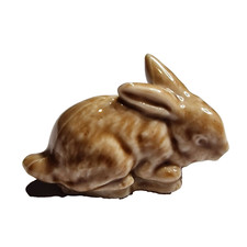 Vintage Wade Whimsies Rabbit (W08) Collectable Porcelain Figure From 1954 - Now