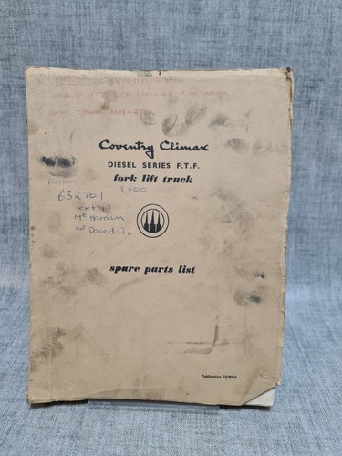 Coventry climax diesel series - coventry,