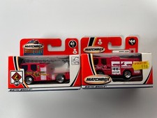 Two Matchbox 2001 vehicles