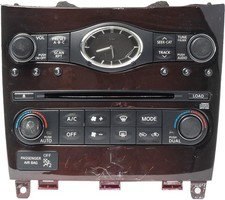 2008-2009 Infiniti EX35 G37 Dual Zone Temperature Audio Control Panel 25810JK600