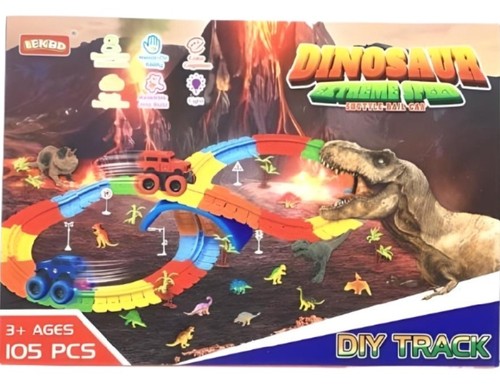 Anti gravity race track dino - race, track.