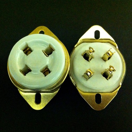 Pin ux4 ceramic tubes - 4, socket