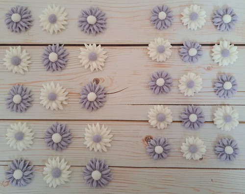 Purple and white - purple,