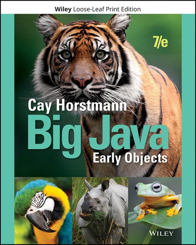 Big java early objects - java:, by