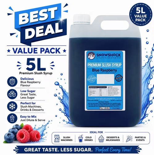 Snowshock blue raspberry - snowshock,