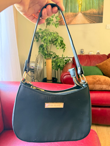 River island black - river, faux