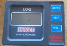Nasa Target Speed & Distance Log - inc Transducer & Suncover