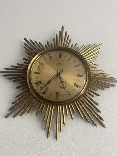 Antique wall clock - wall,