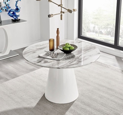 Palma white marble effect - palma,