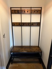 Alper Hall Tree Coat Rack With