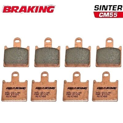 Braking set front brake pads - set,