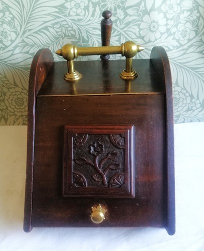 1880s arts crafts wood coal - 1880s, &