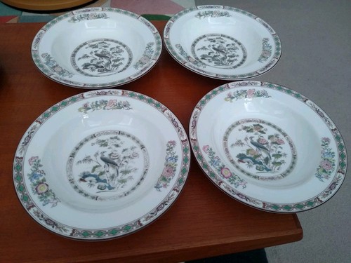 Wedgwood kutani crane rimmed - 4,