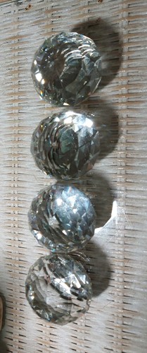 Clear crystal diamond glass - clear,
