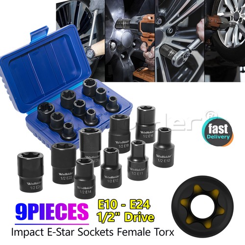 9pc impact metric female - metric, e