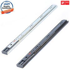 Full Extension Drawer Runners 46mm 45kg Soft Close Ball Bearing Slides - SAMET