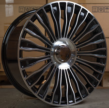 20" Mercedes E Class Black/Machined Face Maybach Design 8.5j 9.5j Alloys X4