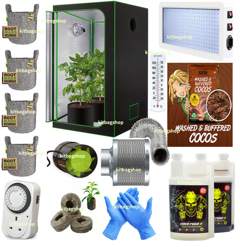 Grow tent kit light led - tent,
