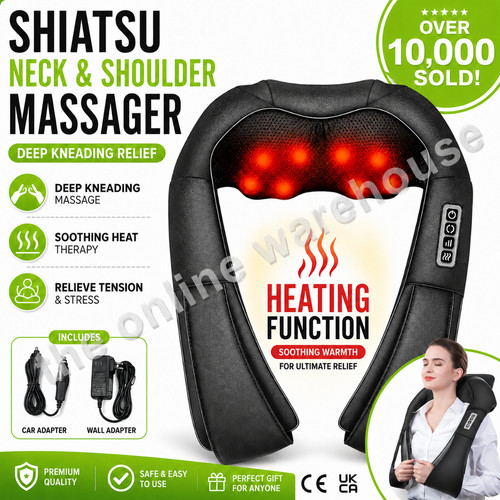 Neck shoulder massager - neck, &