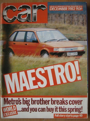 Car december 1982 maserati - december,