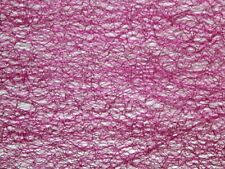 Minerva Spider Tulle Fabric Cerise Pink - per metre