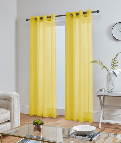 Pair voile eyelet - pair, (x2)